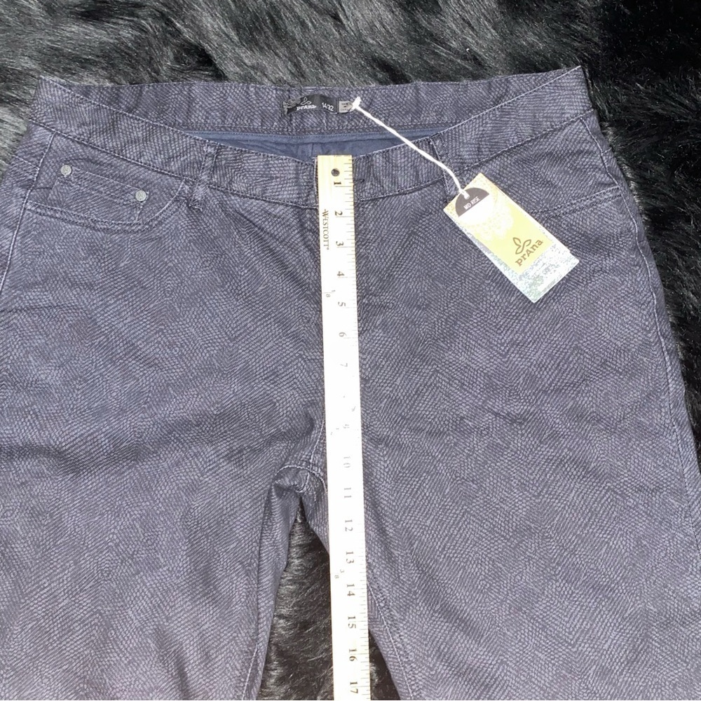 NWT Prana mid rise relaxed fit organic cotton lined pebble boyfriend jeans sz 14 - Picture 10 of 16